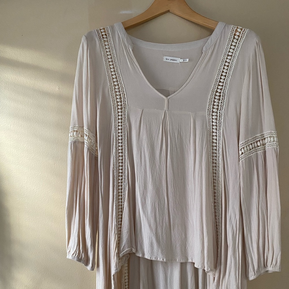 Bohemian peasant blouse